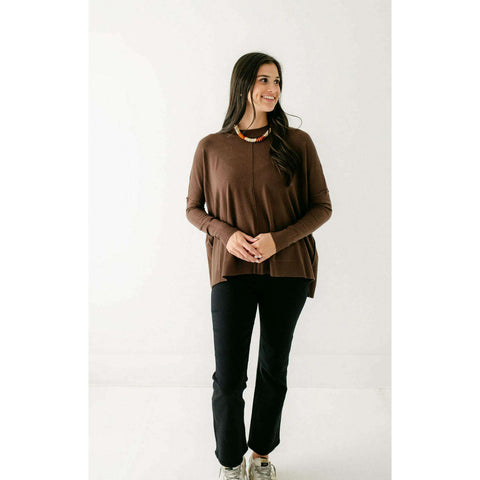 Crosby by Mollie Burch Teddie Sweater in Zebra Colorblock