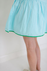 Garland Jana Dress in Solid Blue