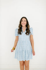 Smith & Quinn Navy Dress in Marigold Twist