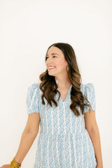 Smith & Quinn Navy Dress in Marigold Twist