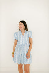 Smith & Quinn Navy Dress in Marigold Twist