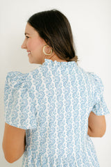 Smith & Quinn Navy Dress in Marigold Twist