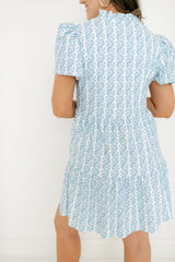 Smith & Quinn Navy Dress in Marigold Twist