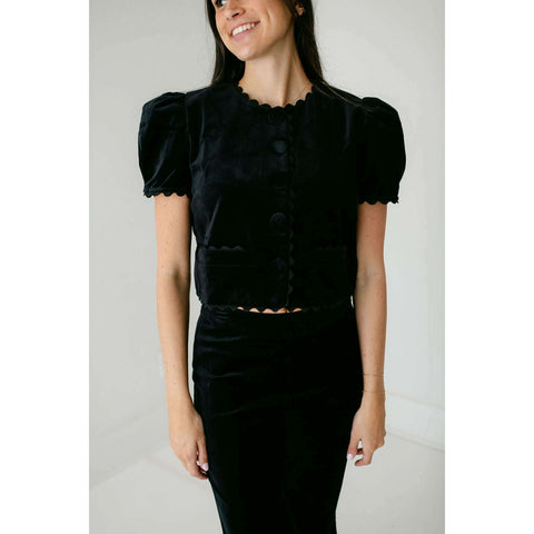 Kerisma Knits Aja Ortho Solid Sweater in Rust