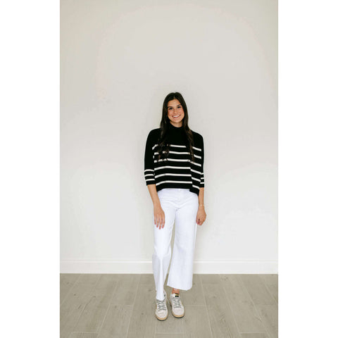 Entro Pink Stripe Button Front Mini Dress