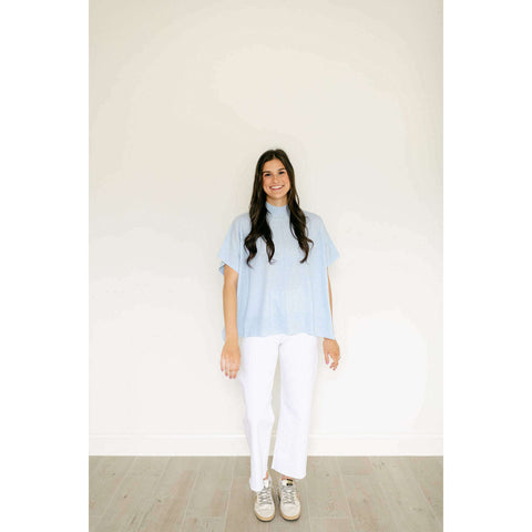 Entro Pink Stripe Button Front Mini Dress