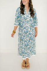 Smith & Quinn Brooks Dress in Cotswolds Scallop Dress