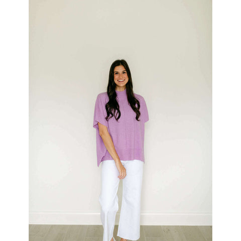 Entro Pink Stripe Button Front Mini Dress