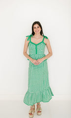 Garland Addie Skirt in Green Cane
