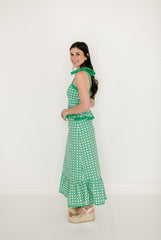 Garland Addie Skirt in Green Cane