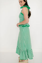 Garland Addie Tie Top in Green Cane