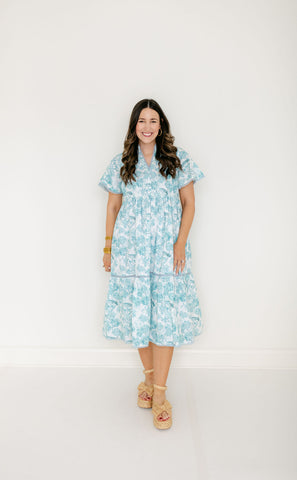 Smith & Quinn Tory Dress in Cotswolds Bloom