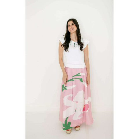 Cleobella Starling Mini Dress in Verdant Flight