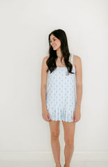 Smith & Quinn Lucille Exercise Dress in Blue Dot Floral