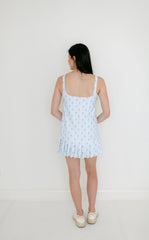 Smith & Quinn Lucille Exercise Dress in Blue Dot Floral