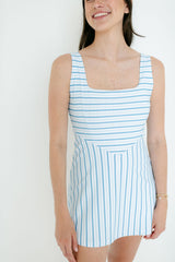 Smith & Quinn Lillian Exercise Dress in Seaside Stripe