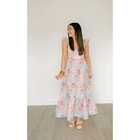 Emily McCarthy Poppy Pullover in Gardenia Denim