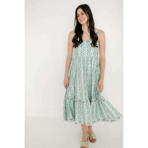 Garland Addie Tie Top in Green Cane