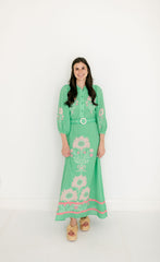 Garland Lyla Dress in Pink Henrietta