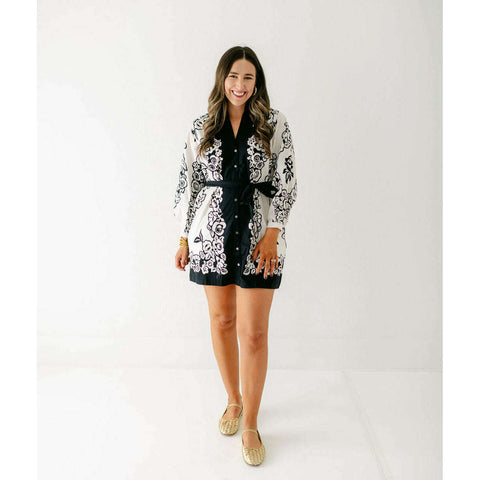 Cleobella Riya Mini Dress in Black