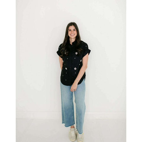 J.Marie Collections Ellie Button Up Miid Dress