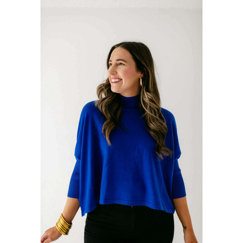 Kerisma Knits Aja Ortho Solid Sweater in White