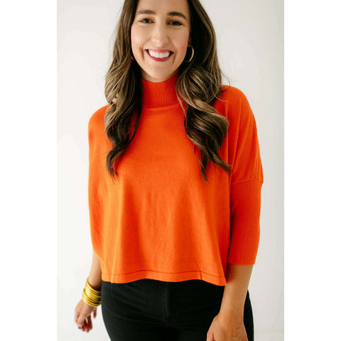 Kerisma Knits Aja Ortho Solid Sweater in White