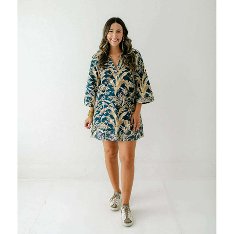 Tyler Boe Sandra Sequin Houndstooth Tunic