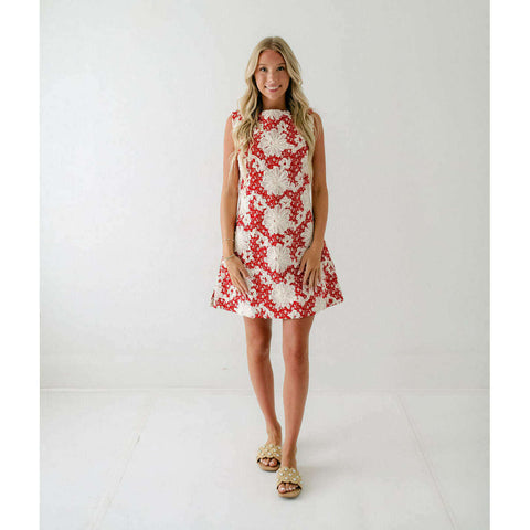 Tyler Boe Sandra Sequin Houndstooth Tunic