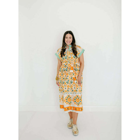 J.Marie Collections Ellie Button Up Miid Dress