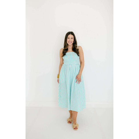 Cleobella Starling Mini Dress in Verdant Flight