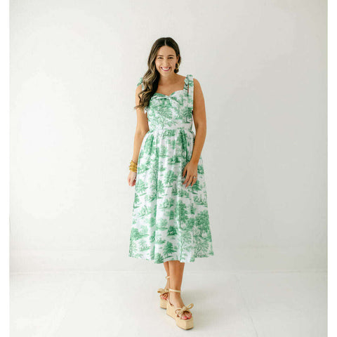 Smith & Quinn Campbell Boxwood Block Exercise Dress
