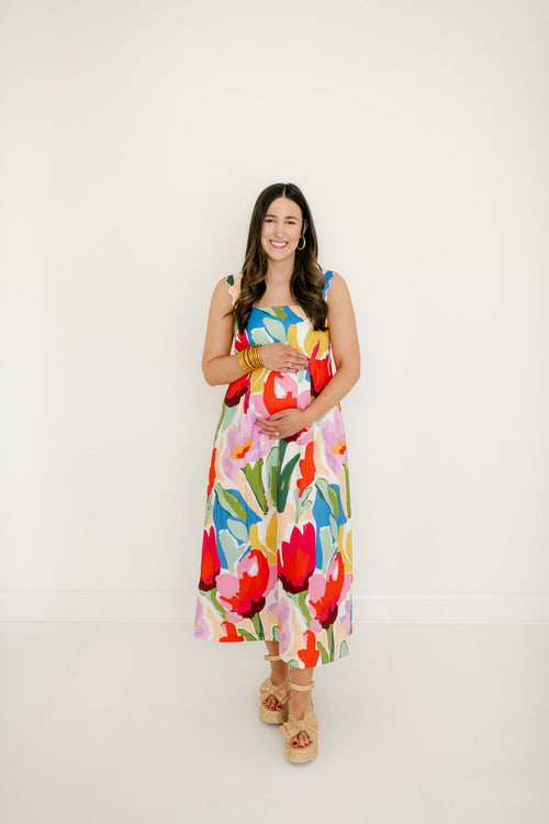 Crosby by Mollie Burch Evie Dress in Painted Petals