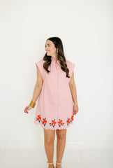 Crosby by Mollie Burch Lee Lee Dress in Orange Crush