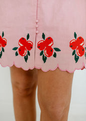Crosby by Mollie Burch Lee Lee Dress in Orange Crush
