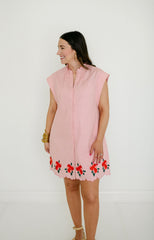Crosby by Mollie Burch Lee Lee Dress in Orange Crush