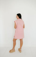 Crosby by Mollie Burch Lee Lee Dress in Orange Crush