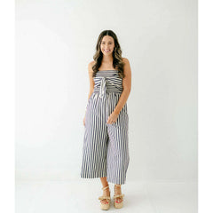 8.28 Boutique:Bishop + Young,Bishop + Young Elva Tie Front Jumpsuit,Jumpsuit