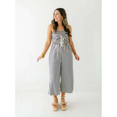 8.28 Boutique:Bishop + Young,Bishop + Young Elva Tie Front Jumpsuit,Jumpsuit