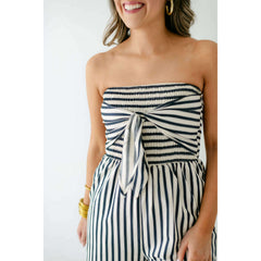 8.28 Boutique:Bishop + Young,Bishop + Young Elva Tie Front Jumpsuit,Jumpsuit