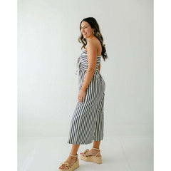 8.28 Boutique:Bishop + Young,Bishop + Young Elva Tie Front Jumpsuit,Jumpsuit