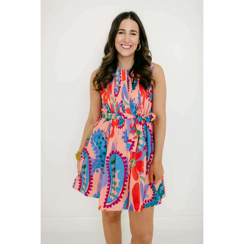 Emily McCarthy Hampton Dress in Denim Chambray