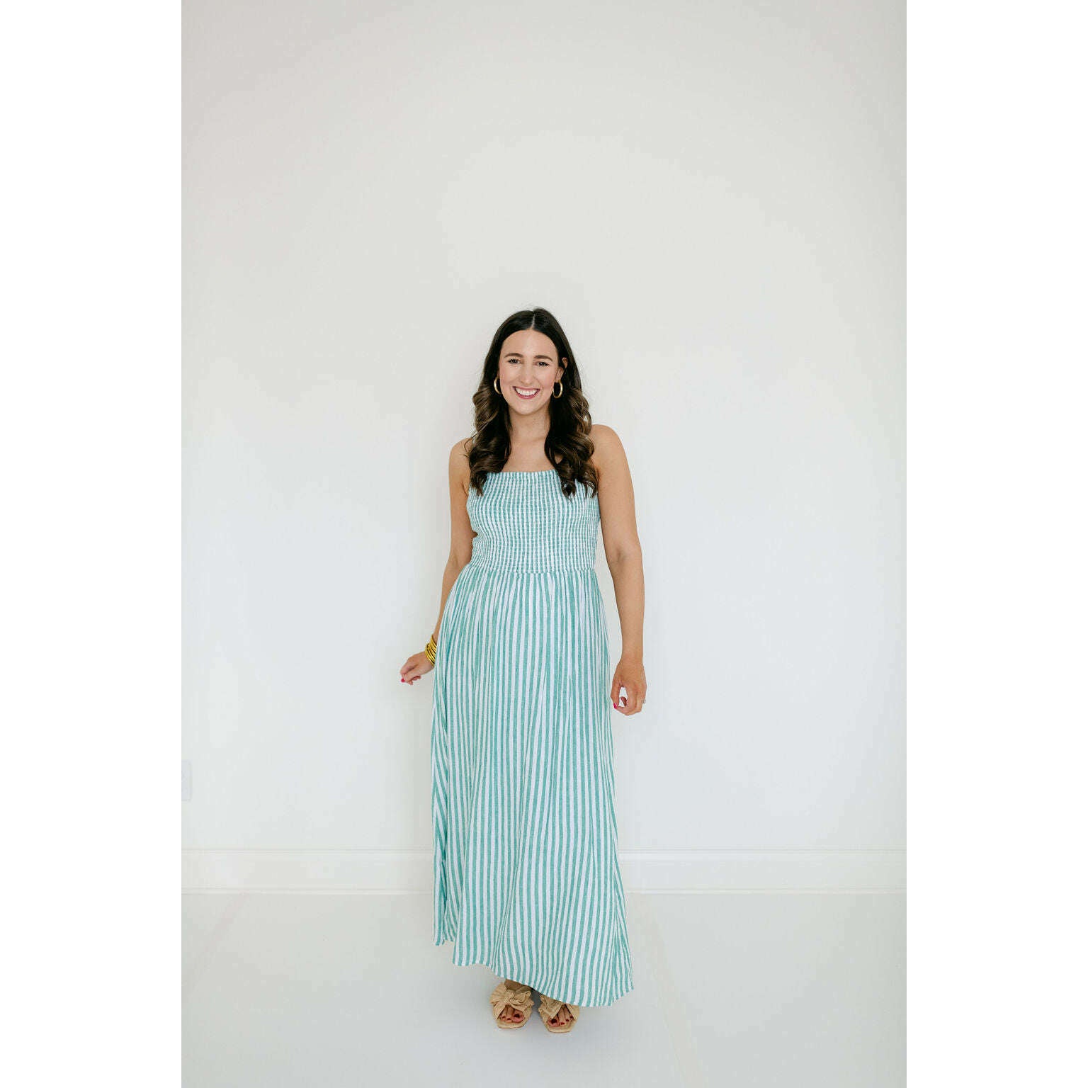 Z-Supply Bayside Stripe Linen Maxi Dress 8.28 Boutique Z-Supply Bayside Stripe Linen Maxi Dress 8.28 Boutique