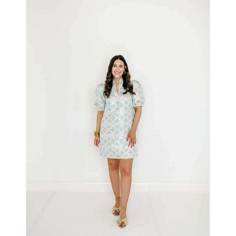 Entro Pink Stripe Cherry Mini Dress