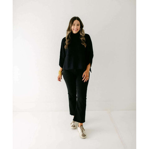 Crosby by Mollie Burch Teddie Sweater in Zebra Colorblock