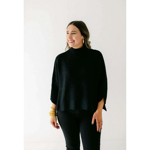 Kerisma Knits Aja Ortho Solid Sweater in White