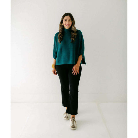 Crosby by Mollie Burch Teddie Sweater in Zebra Colorblock