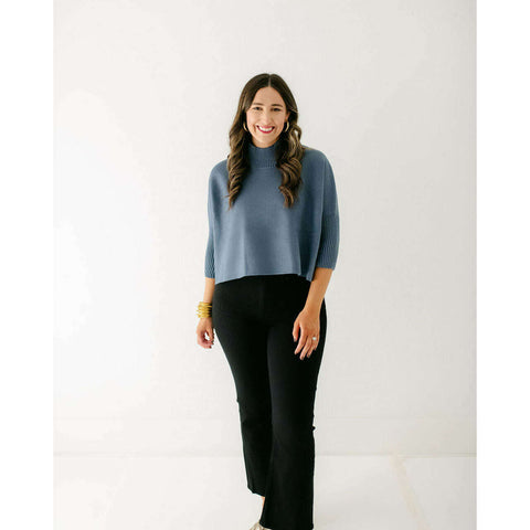 Crosby by Mollie Burch Teddie Sweater in Zebra Colorblock