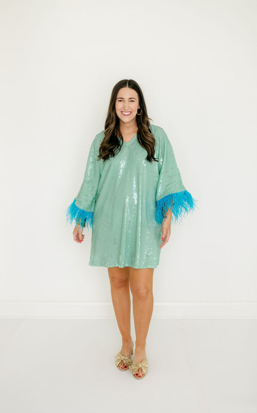 Tela Luxury Mercantile Ocean Siren Dress