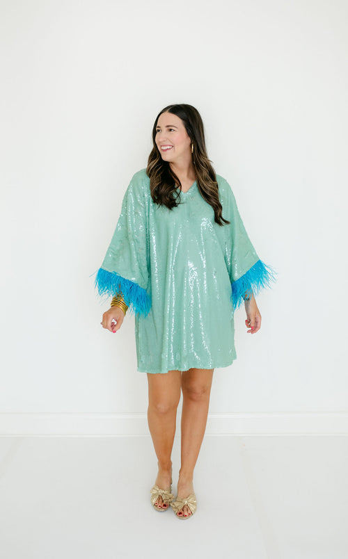 Tela Luxury Mercantile Ocean Siren Dress